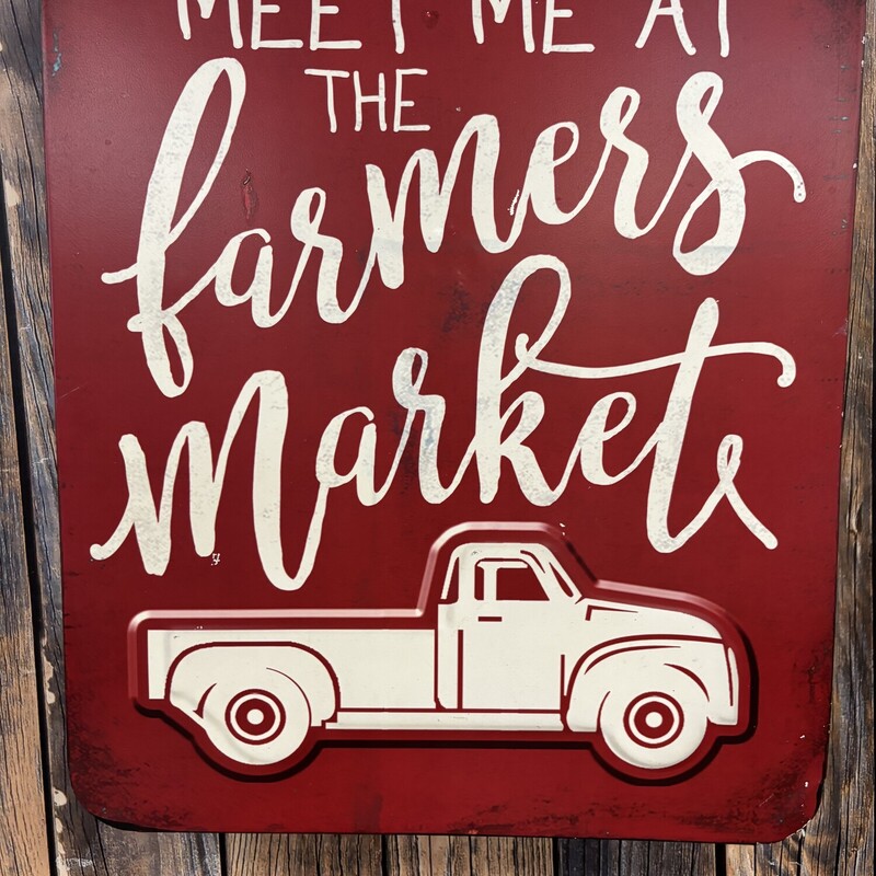 Meet Me Sign, Size: 14x12 In