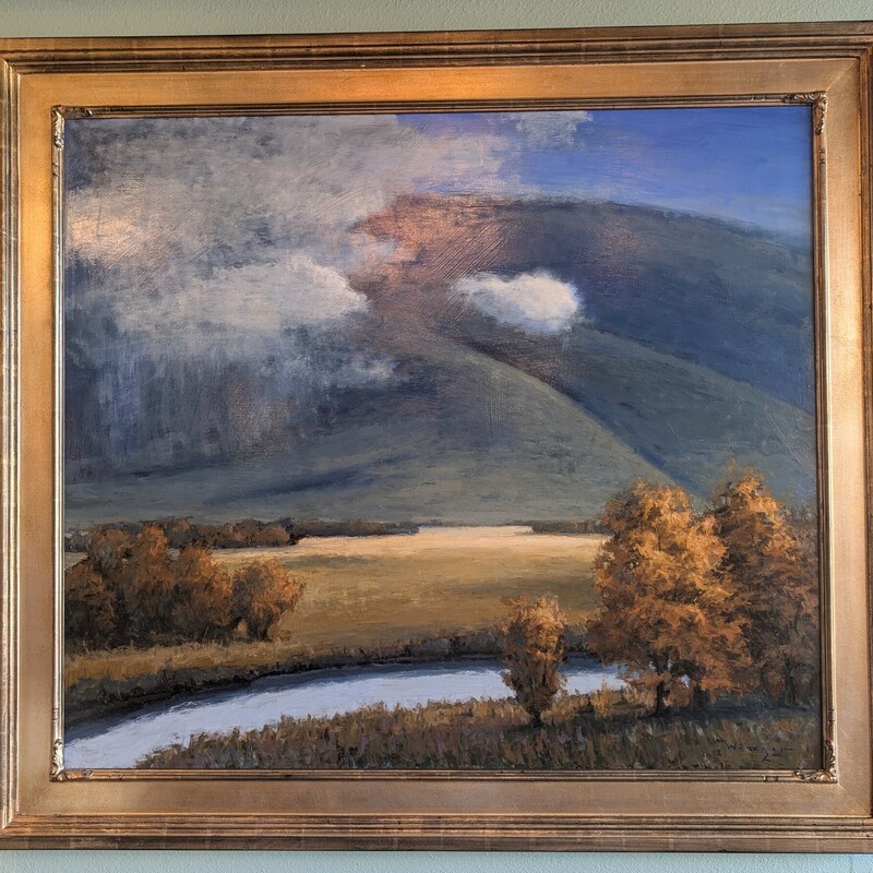 Seth Winegar Low Clouds, Original, 2018
57w x 51h