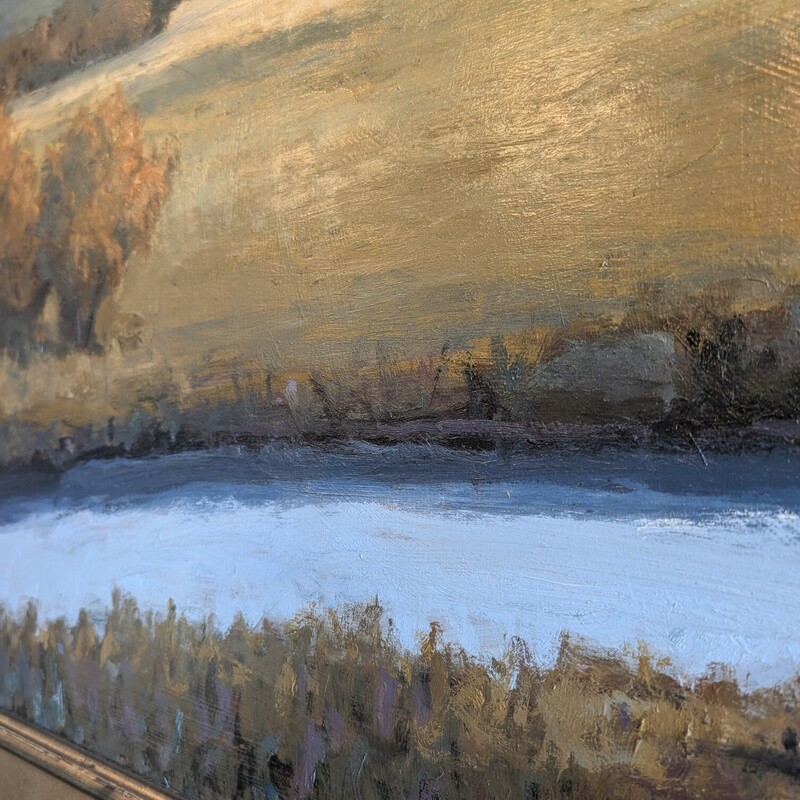 Seth Winegar Low Clouds, Original, 2018<br />
57w x 51h
