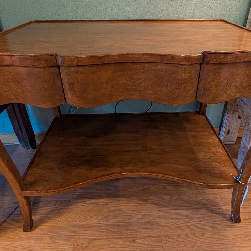 Entry Table W/drawer Desk, Litewood, Shelf
38 x 24 x 30.5h