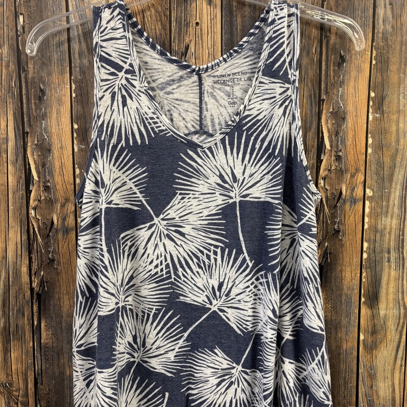 Gap Blue Dandelion Tank, Size: M