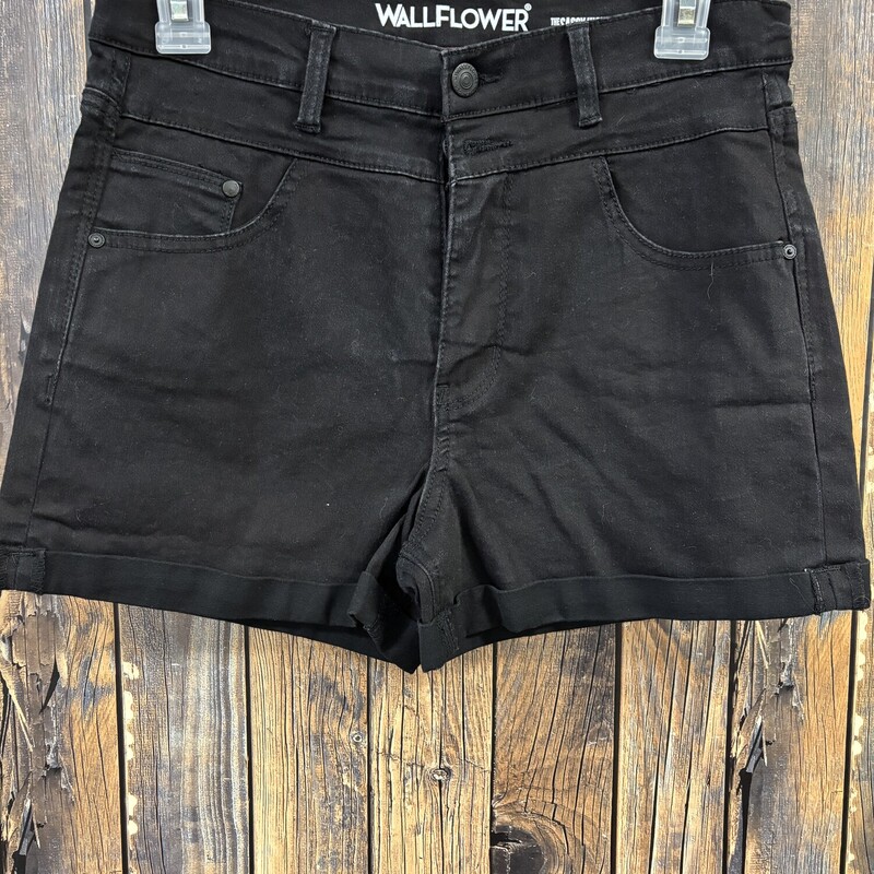 Black Wallflower Shorts, Size: 11
