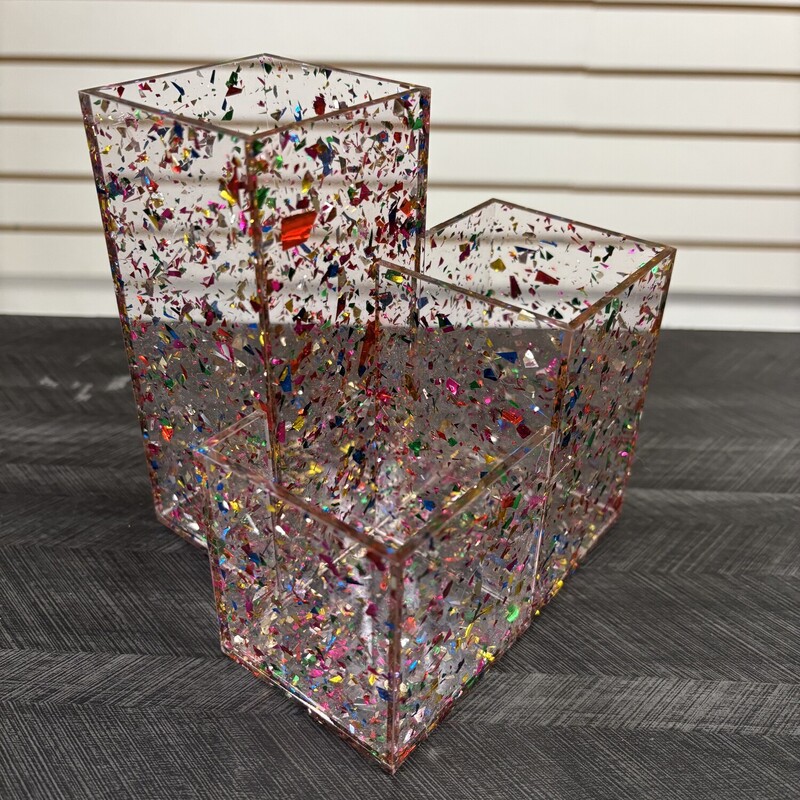 Sparkle Organizer, Size: 5x5in