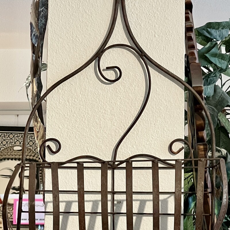 Basket/Planter Wall Vntge