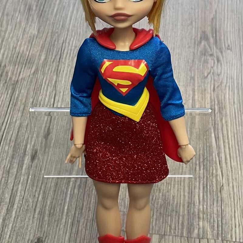 Super Girl Dc Action Hero, Multi, Size: 10 Inch