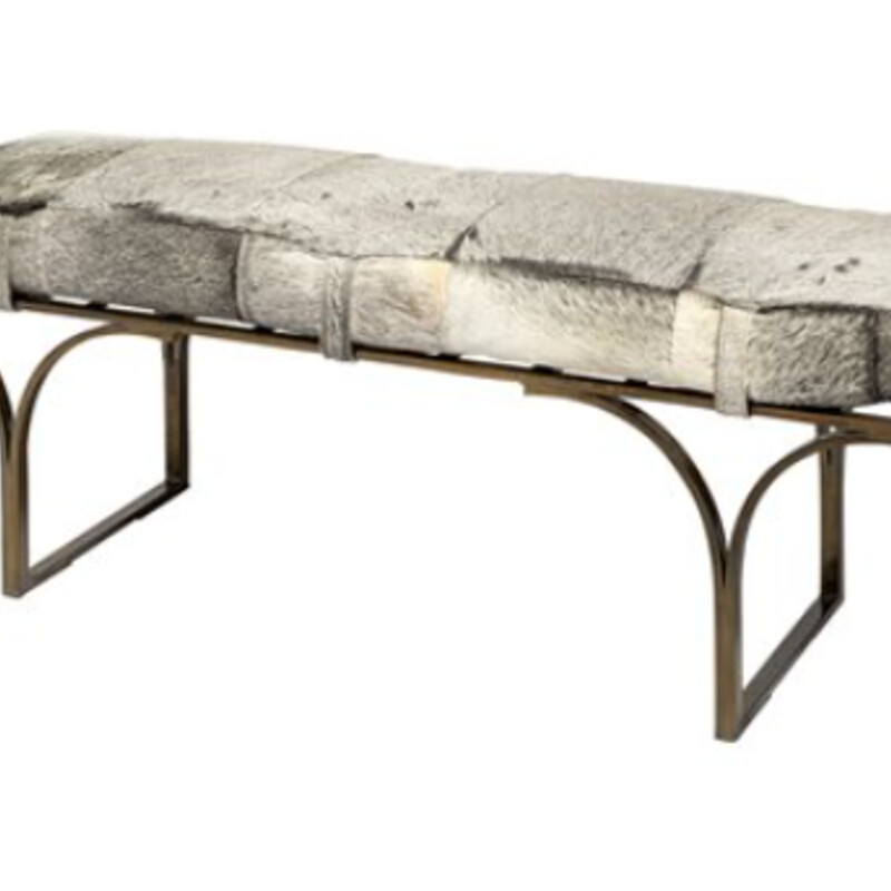 Mercana Hair Hide Bench