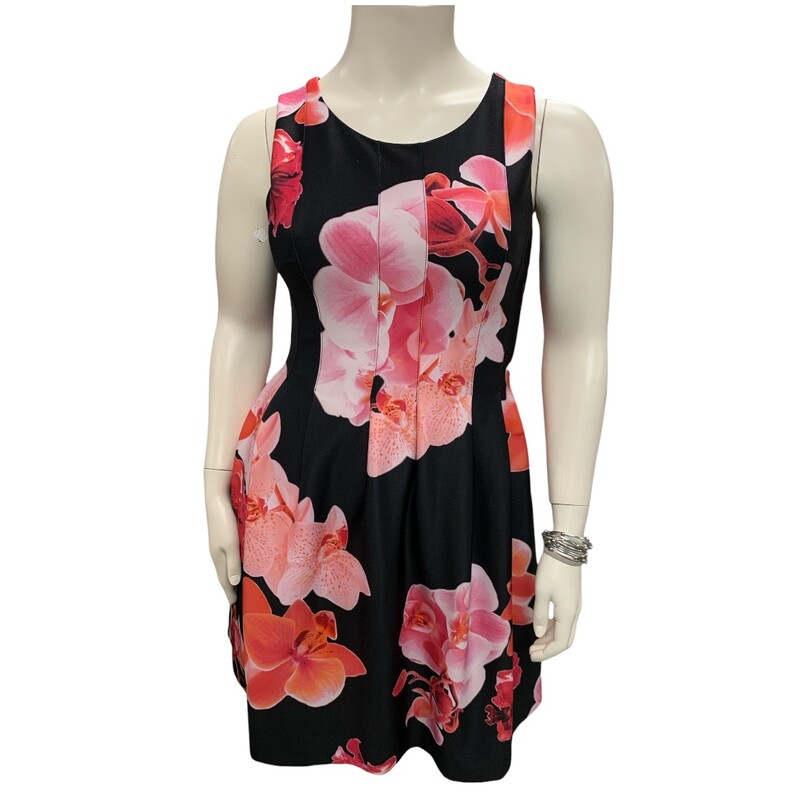 Calvin Klein Dress, Multi/pn, Size: L