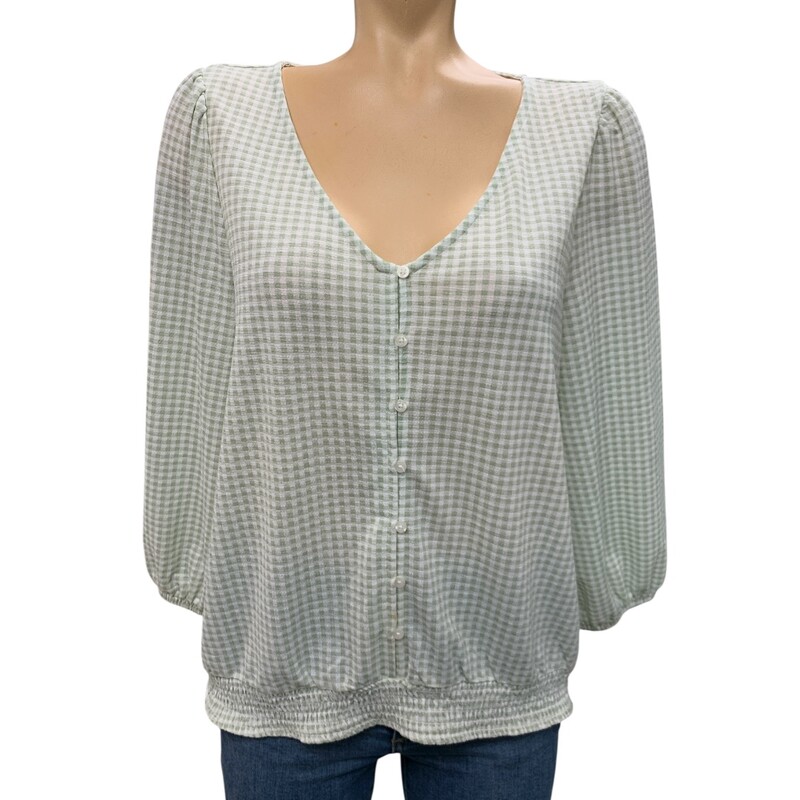 Reitmans, Grn/whit, Size: L