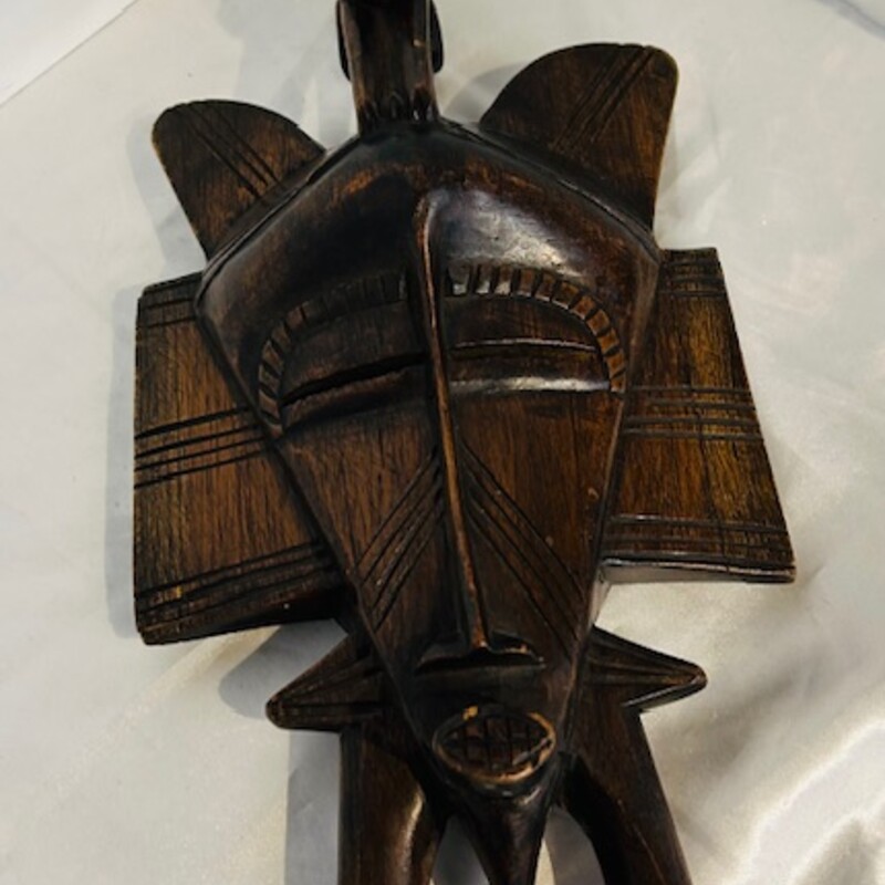 Ghana Carved Wood Mask
