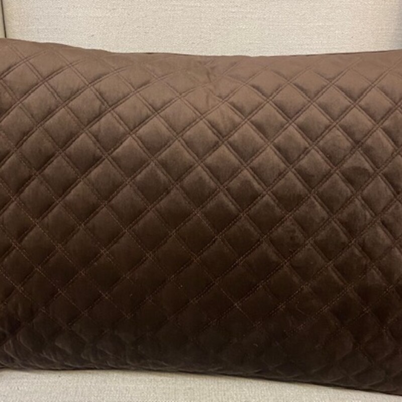 Quilted Velvet Pillow