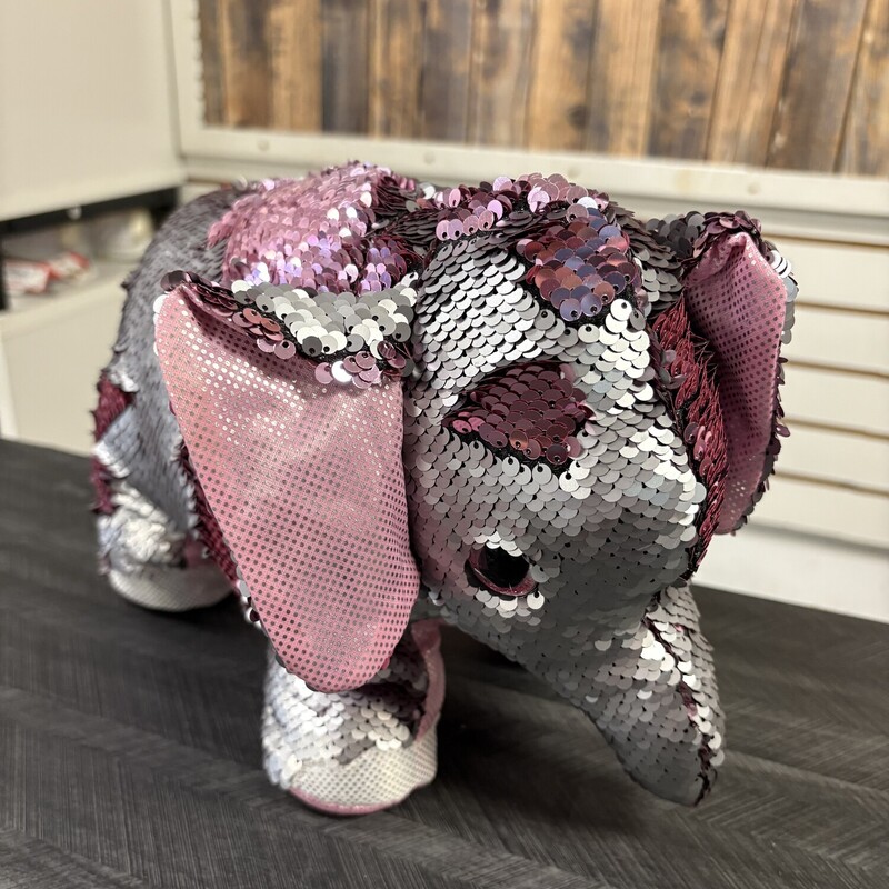 Sequin Elephant, Size: 10x8 In