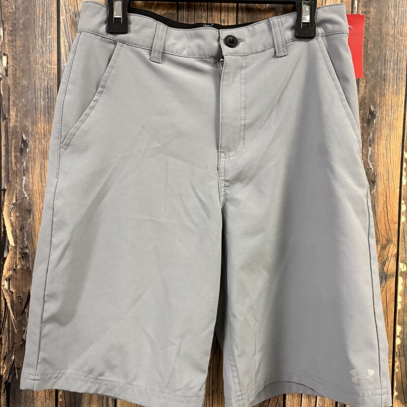 Grey UA Soft Shorts, Size: 14