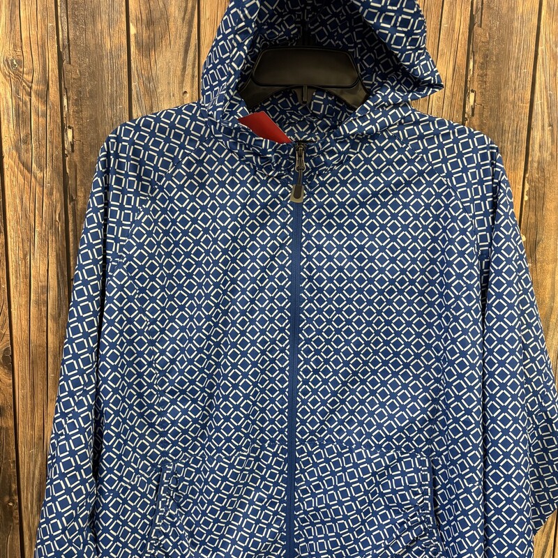 Blue Diamond Rain Jacket, Size: XL