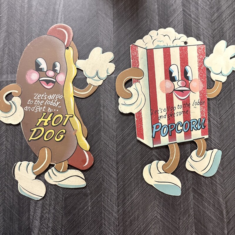 2 Little Metal Signs