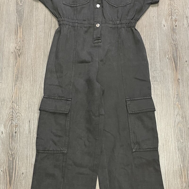 Jumpsuit, Charcoal, Size: 12Y