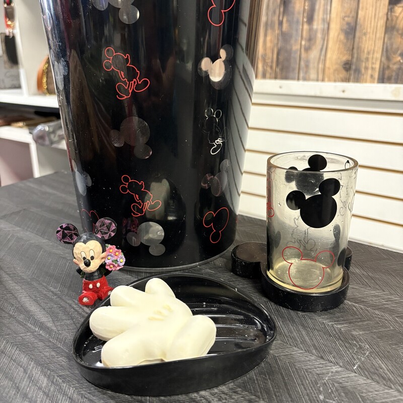 Mickey Can/soap Dish Cup