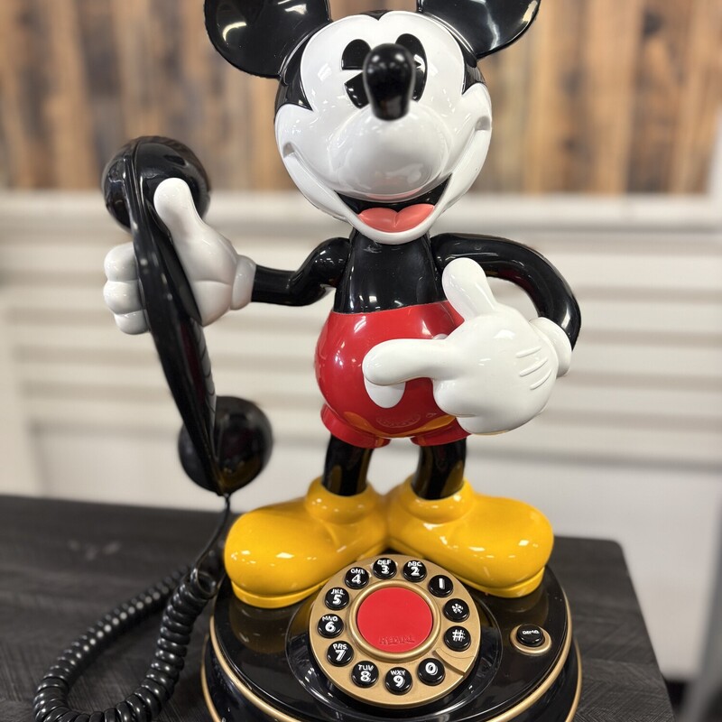 Mickey Vtg Working Phone