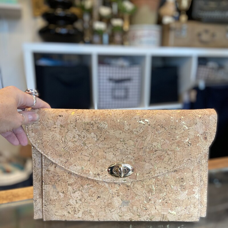 Cork Clutch Purse