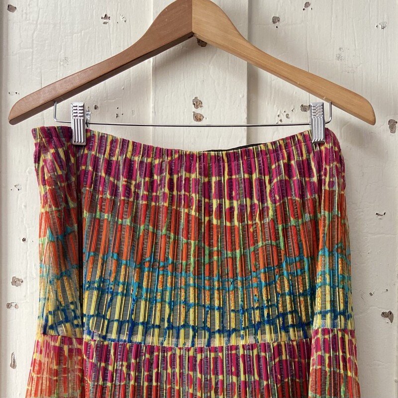 Pink/Teal/Og Ruff Skirt