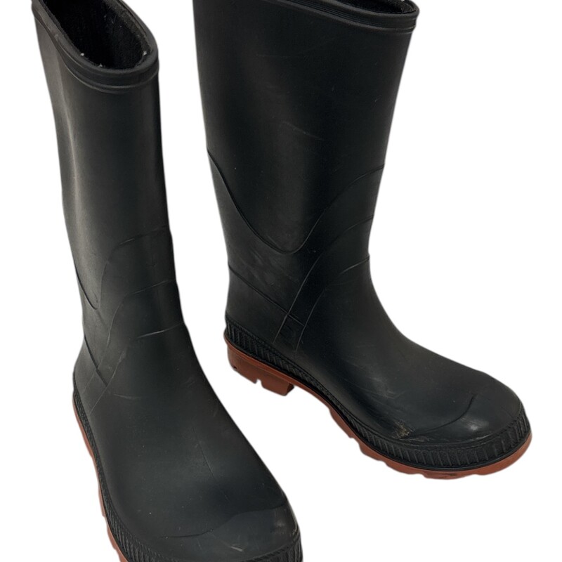 Black Rain Boots