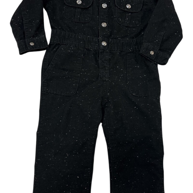 Romper: BLack/Dots