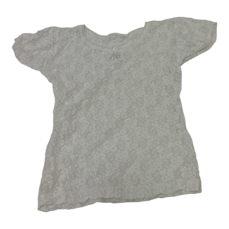 Shirt: White/Lace
