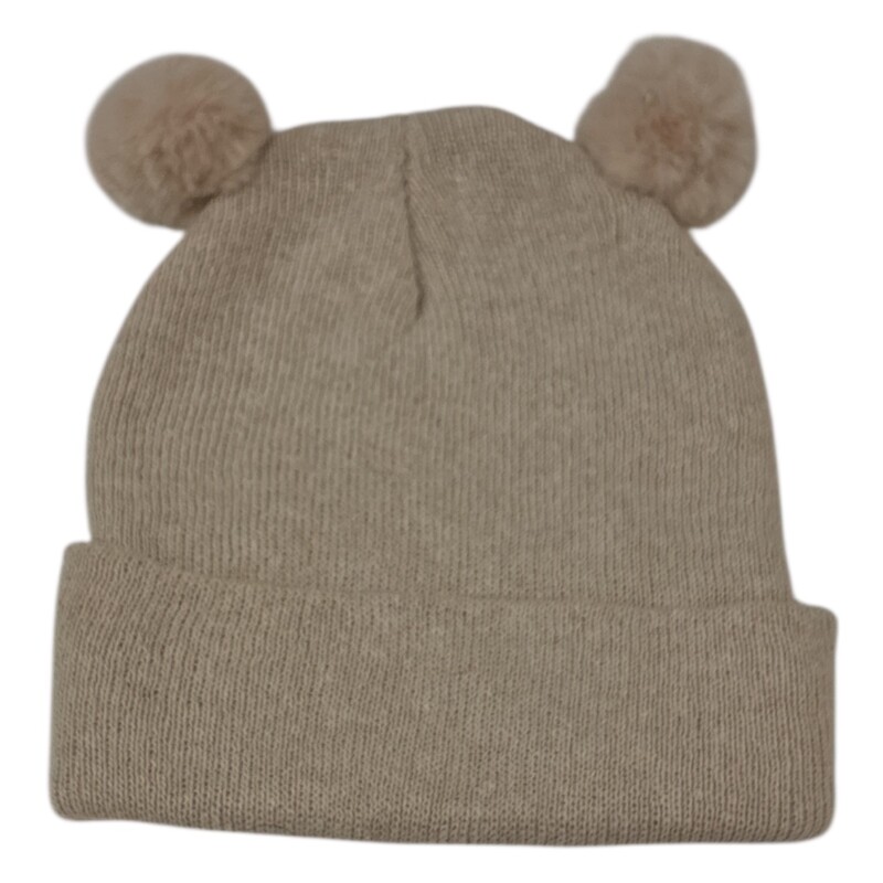 Hat With Pom Ears/Pink