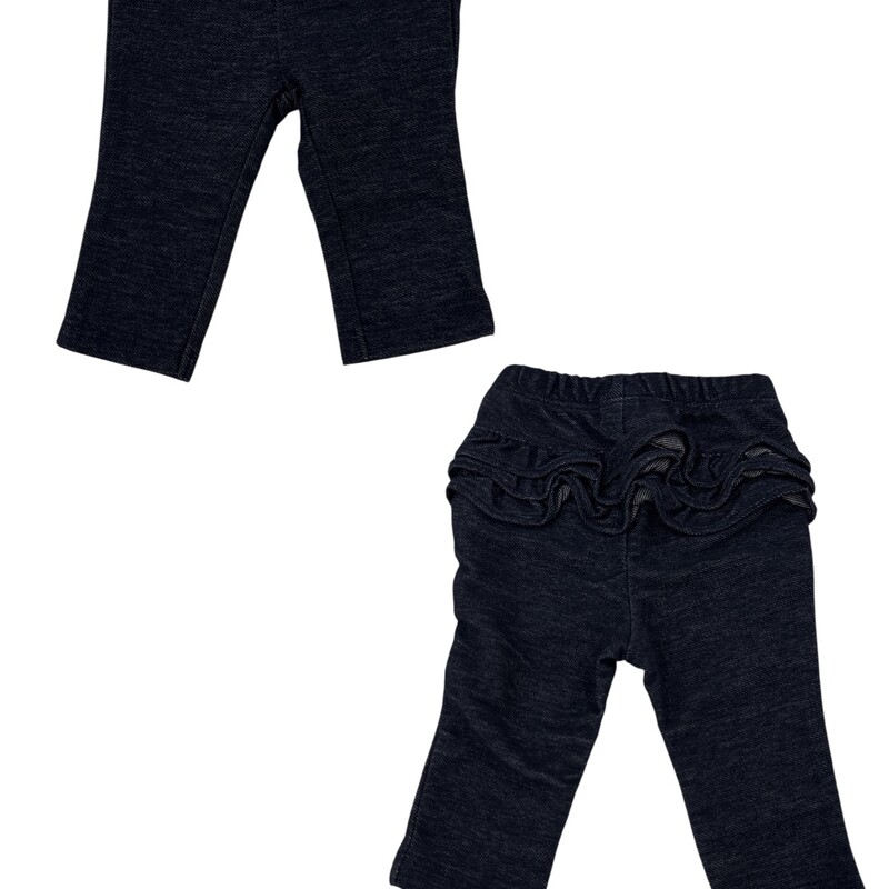 Pants: Blue Ruffle
