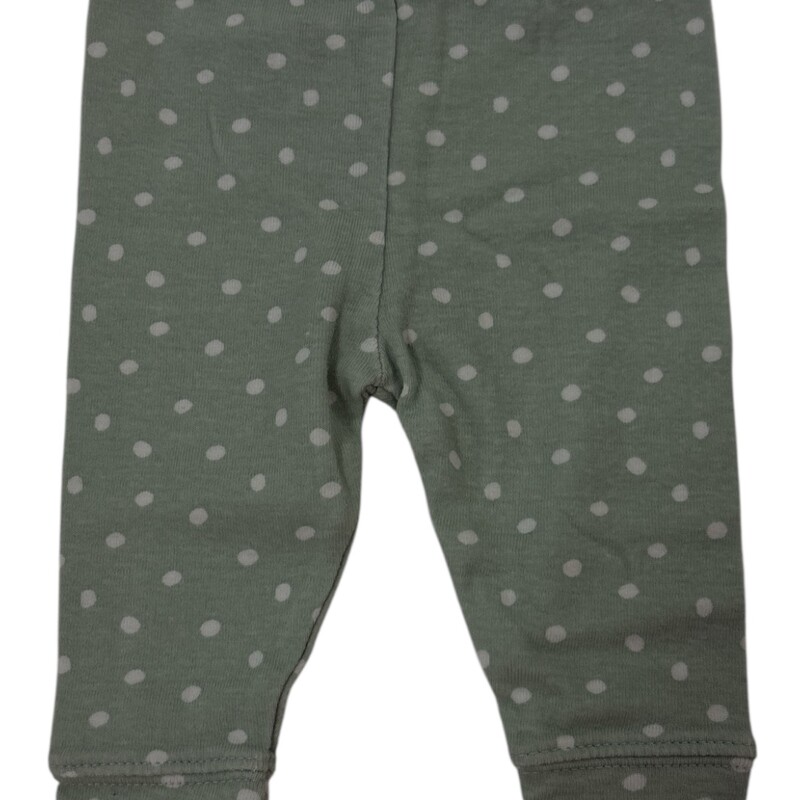 Pants: Mint Green/Dots