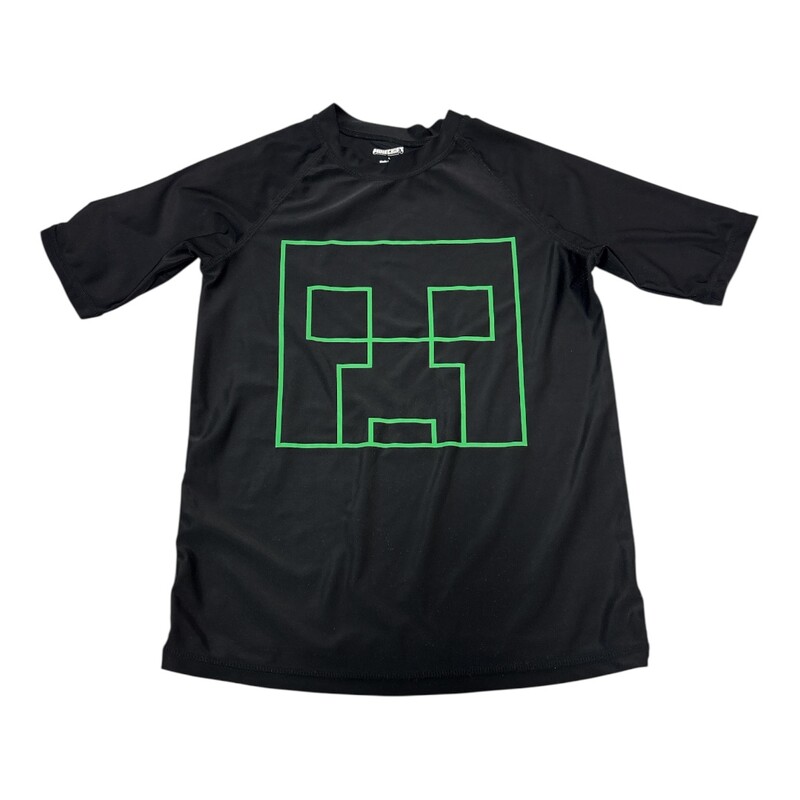 Swim Shirt: Black/Creeper