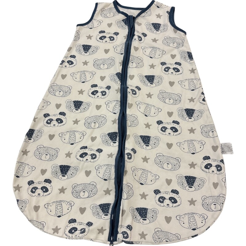 Sleepsack: Wht/Blue Bear