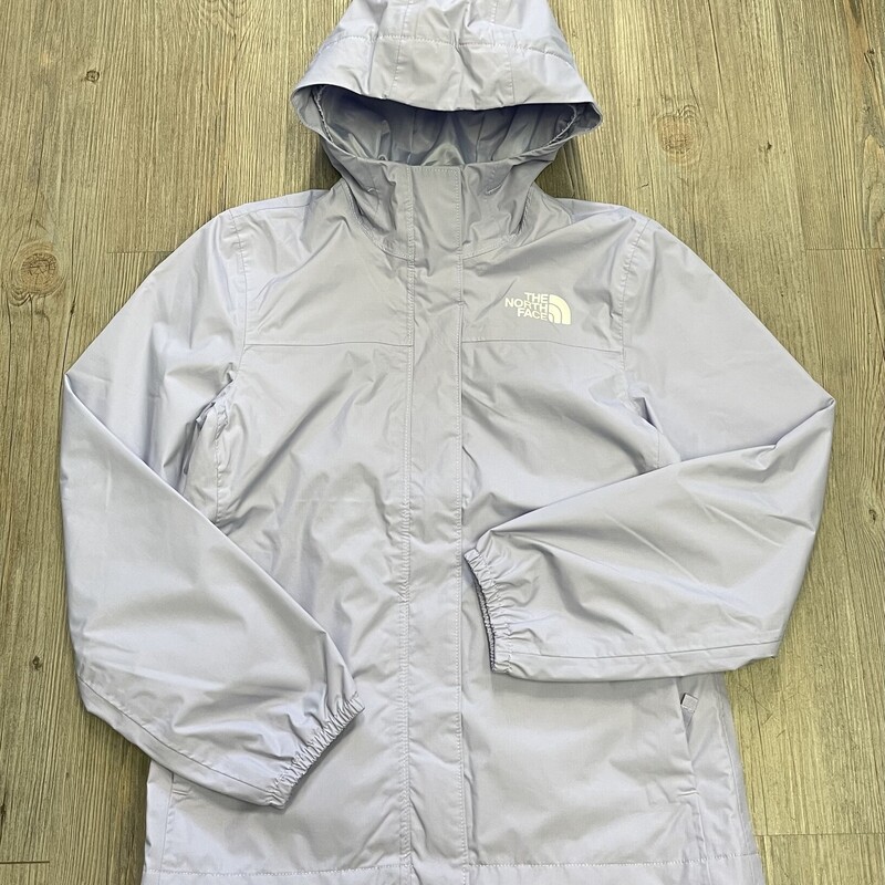 Northface Rain Jacket, Lavander, Size: 10-12Y