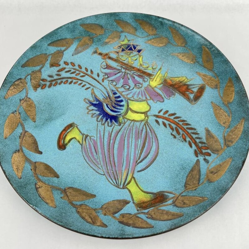 Enamel Musician Bowl