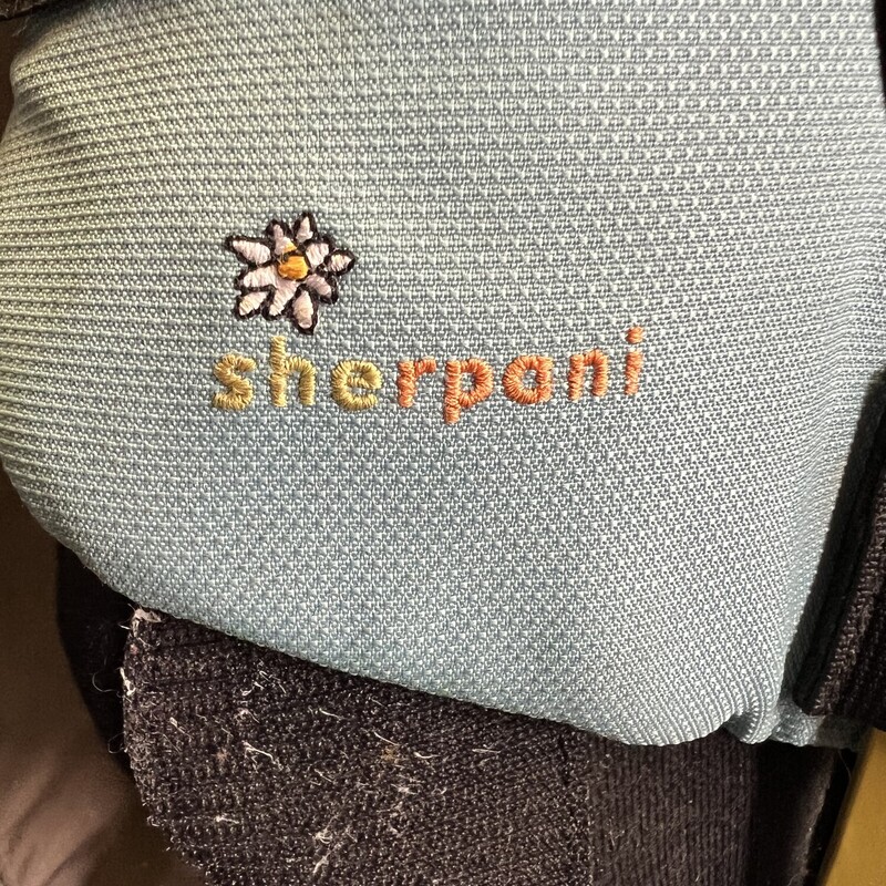 Sherpani Backpack Carrier, Blue, Size: Max 55 Lbs<br />
<br />
<br />
Adjustable sizing fits 17-20-inch torso lengths, and the belt fits waist sizes between 29 and 42 inches<br />
Perforated padding in the lumbar zone, shoulder straps, and waist belt take the edge off the load and transfer the weight to your legs<br />
Fully adjustable and padded child bucket seat creates a fun ride for your growing kid<br />
The five-point foam safety chest plate secures your little one while the adjustable stirrups enable better comfort and circulation to the rider's legs<br />
Detachable sunshade roof blocks UV rays and light showers<br />
Large front pockets provide plenty of room for diapers, lunch, and extra layers during your hike<br />
A fold-out kickstand makes loading and unloading easy<br />
Sliding sternum strap and adjustable load lifter stabilizer straps dial in a perfect fit for junior<br />
Made from mostly recycled nylon, the Rumba helps reduce unhealthy manufacturing processes
