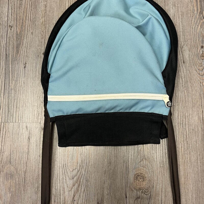 Sherpani Backpack Carrier, Blue, Size: Max 55 Lbs<br />
<br />
<br />
Adjustable sizing fits 17-20-inch torso lengths, and the belt fits waist sizes between 29 and 42 inches<br />
Perforated padding in the lumbar zone, shoulder straps, and waist belt take the edge off the load and transfer the weight to your legs<br />
Fully adjustable and padded child bucket seat creates a fun ride for your growing kid<br />
The five-point foam safety chest plate secures your little one while the adjustable stirrups enable better comfort and circulation to the rider's legs<br />
Detachable sunshade roof blocks UV rays and light showers<br />
Large front pockets provide plenty of room for diapers, lunch, and extra layers during your hike<br />
A fold-out kickstand makes loading and unloading easy<br />
Sliding sternum strap and adjustable load lifter stabilizer straps dial in a perfect fit for junior<br />
Made from mostly recycled nylon, the Rumba helps reduce unhealthy manufacturing processes