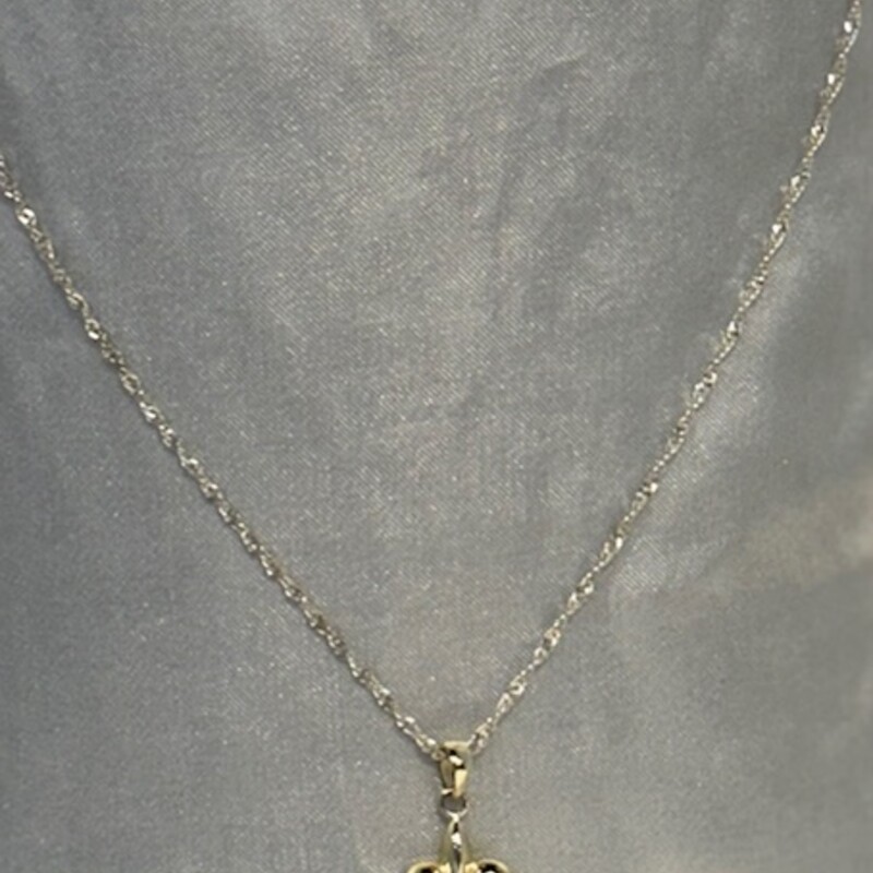 925 Fleur De Lis Necklace