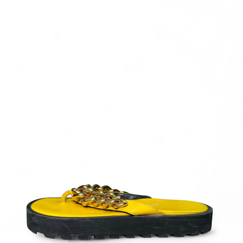 Versace Chain Leather