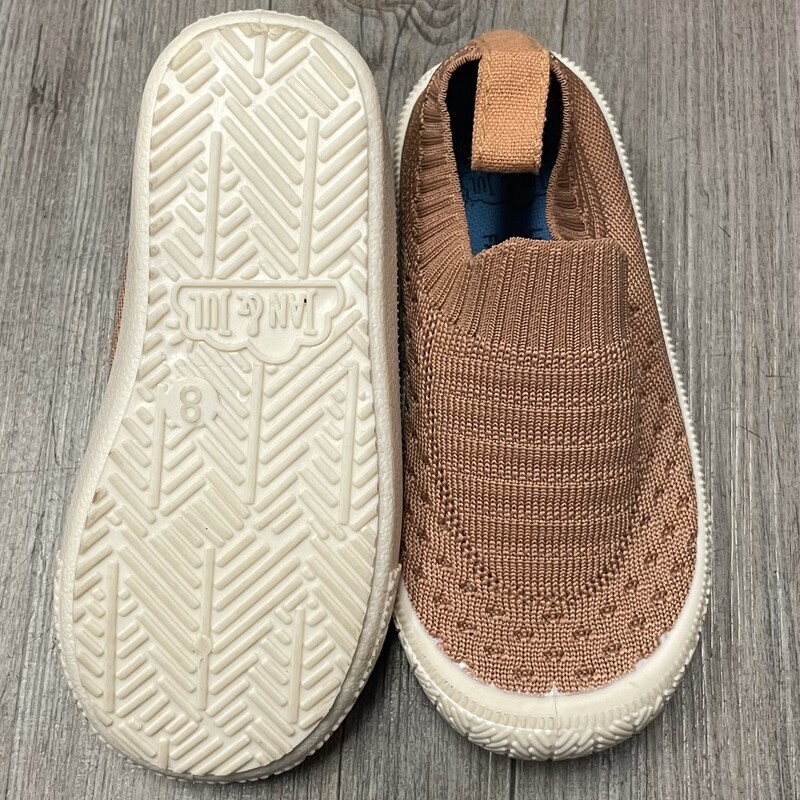 Jan & Jul  Knit Shoes, Brown, Size: 8T