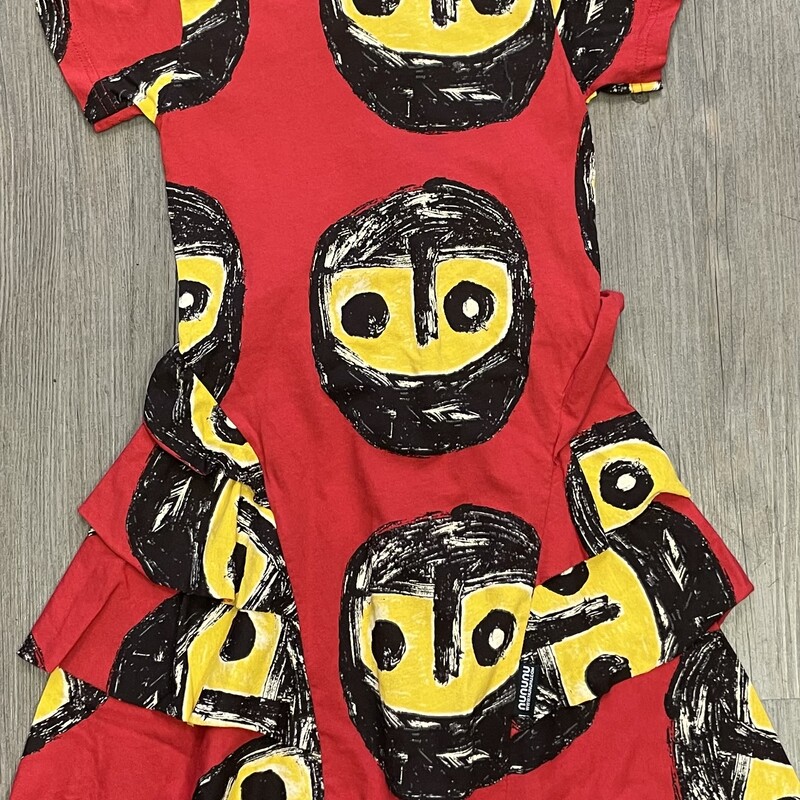 NUNUNU Dress, Red, Size: 3-4Y
NEW
