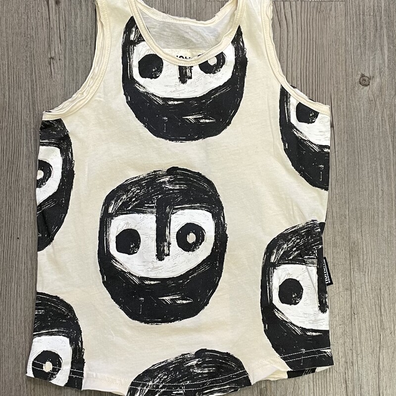 NUNUNU Tank Top, Beige, Size: 3-4Y
