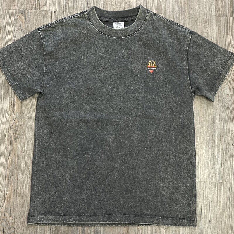 Headster Tee, Charcoal, Size: 10Y