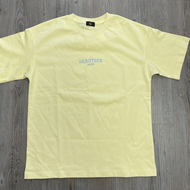 Headster Tee, Yellow, Size: 10Y