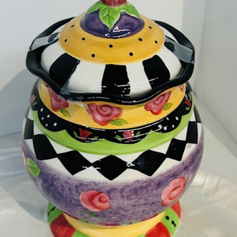 S.Zipkin Rose Garden Jar