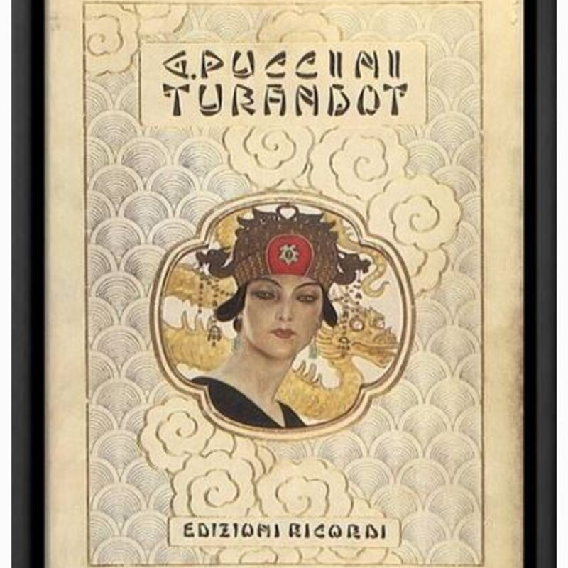 Puccini Turandot Canvas