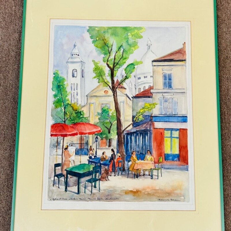 Leglise Pierre Watercolor