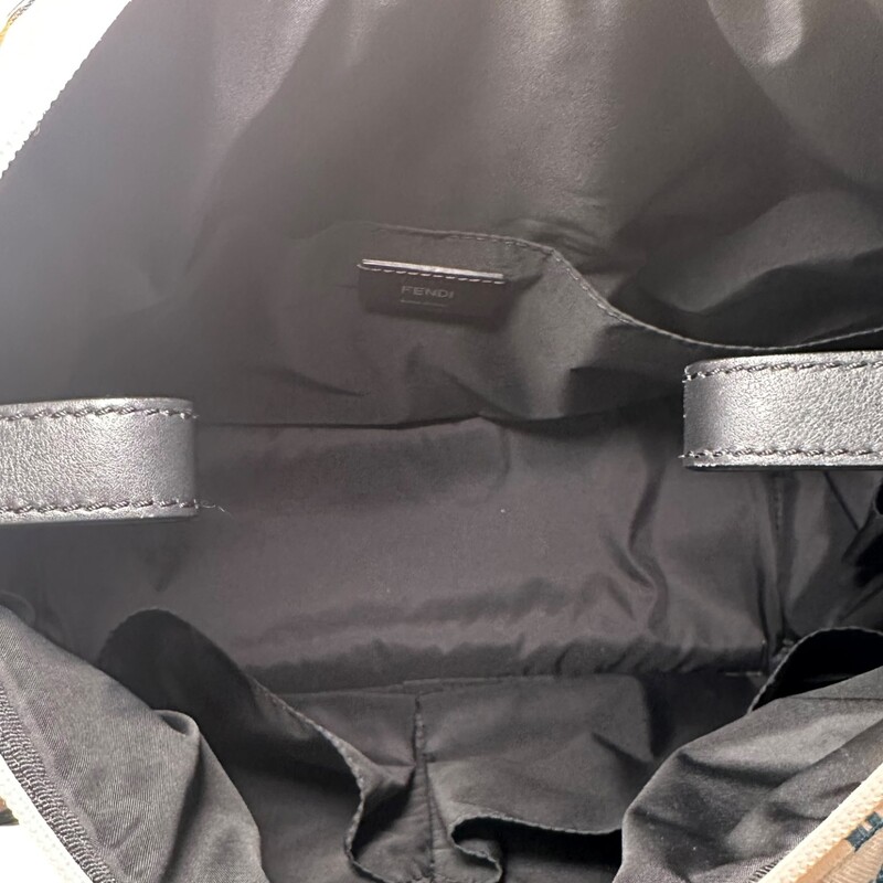 Fendi Owl Pink Diaper Bag<br />
<br />
Style Code: 7VB006-68E<br />
<br />
Dimensions:10 H x 12 L inches<br />
<br />
In very good condition. Some minor marks on the canvas.<br />
<br />
Comes with original dust bag. No box.