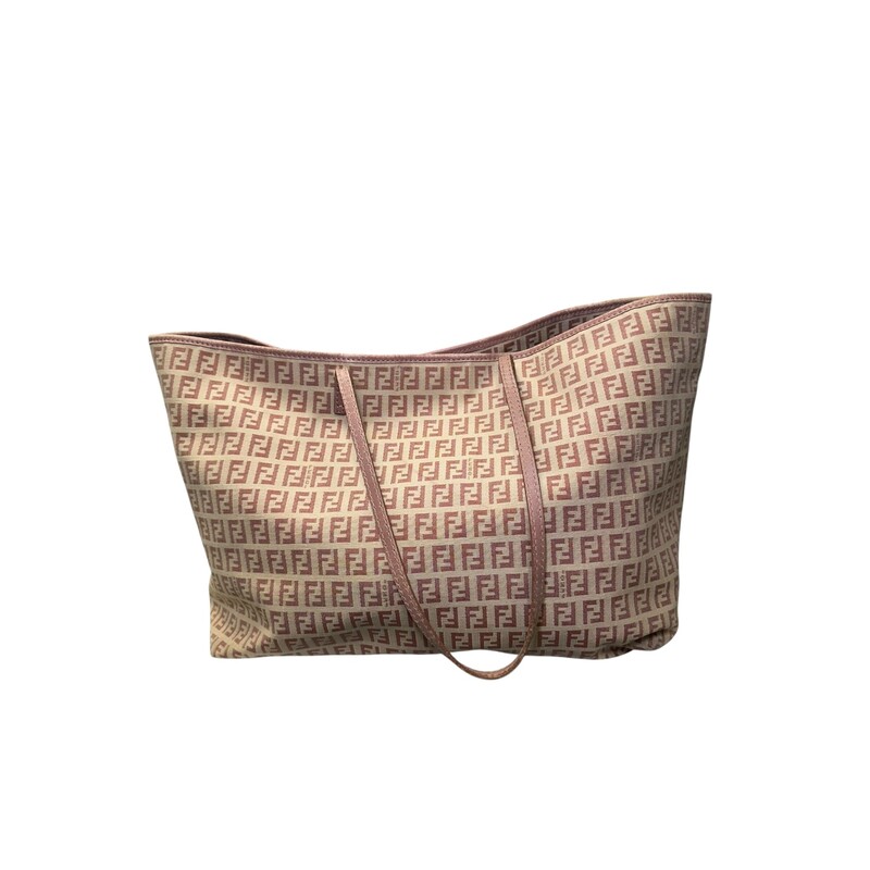 Fendi Zucca Tote Logo Canvas Tote<br />
<br />
Serial Code : 2372.8BH104JQ4-039<br />
<br />
Dimensions: 13 L X 12 H inches<br />
<br />
In very good condition. Some corner wear and interior marks.<br />
<br />
Does not come with original dust bag or box.