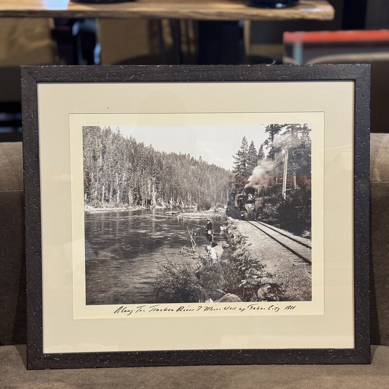 1941 Train Along Truckee