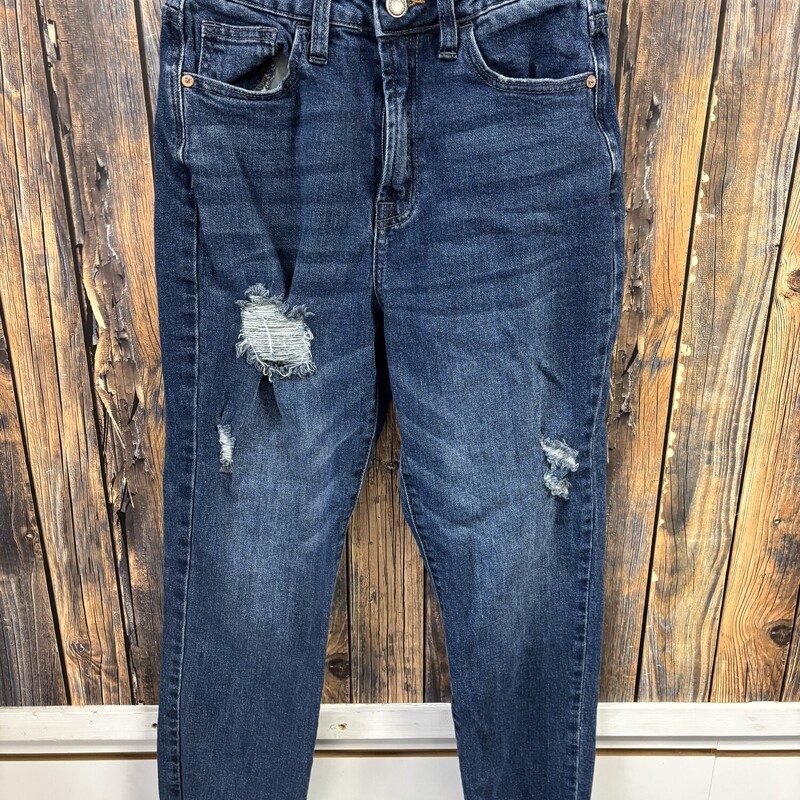 Black Label Distressed Jeans, Size: 1