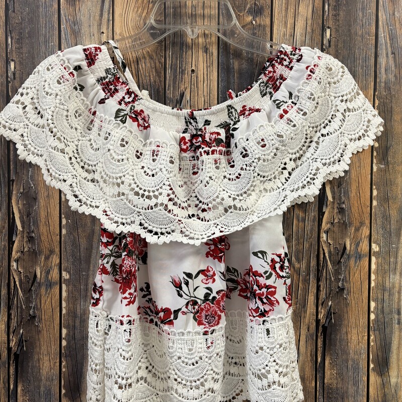 Rose Crochet Top, Size: XS